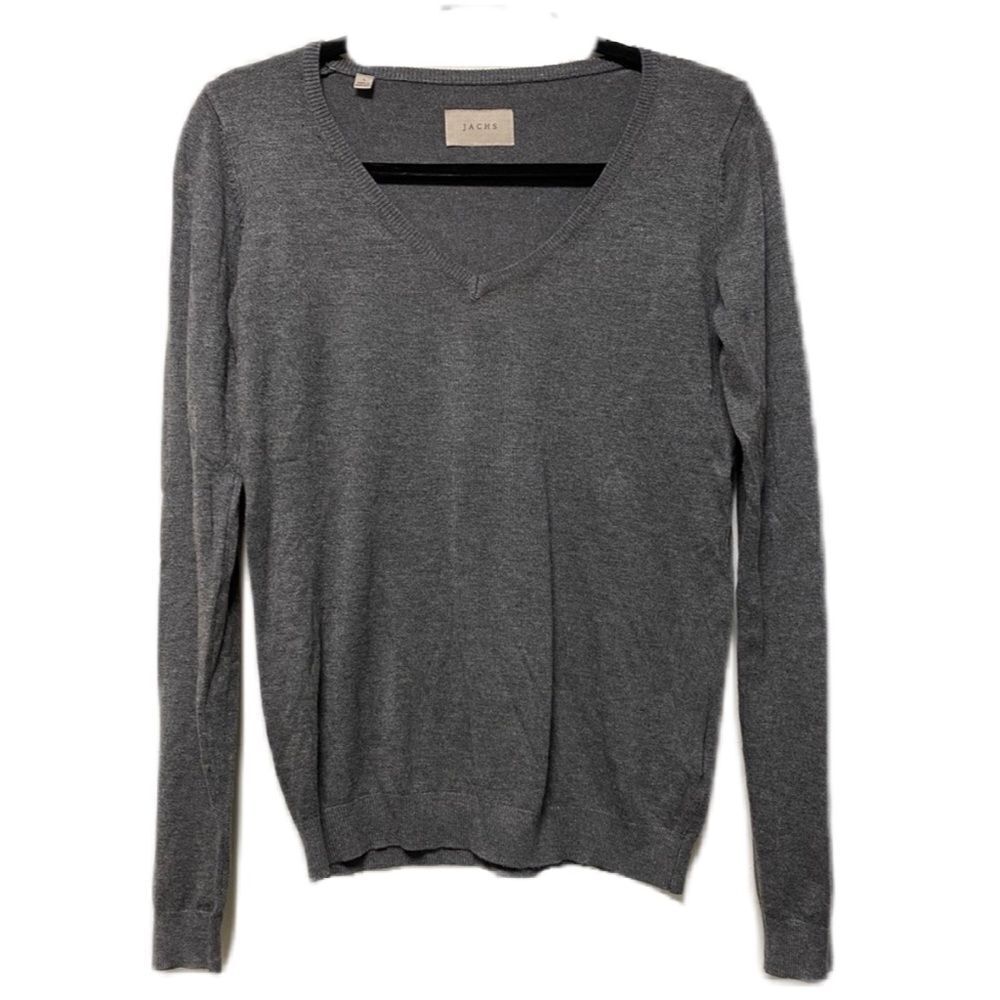 Jachs V-Neck Sweater Top Size Large